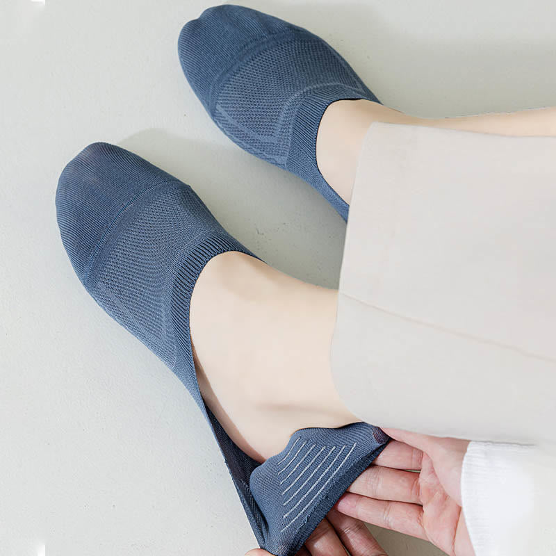 Chaussettes invisibles en maille respirante (8 paires) - image 4