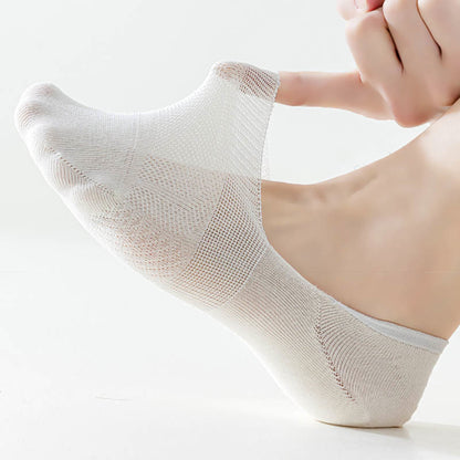 Chaussettes invisibles en maille respirante (8 paires) - image 7