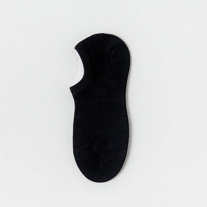 Chaussettes d'été invisibles en maille grande taille (5 paires)