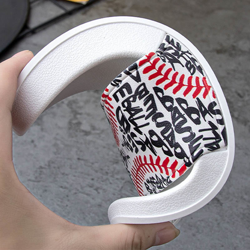 Claquettes à motif baseball grande taille (2 paires) - image 7