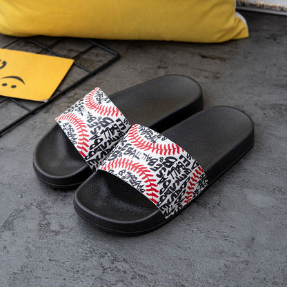 Claquettes à motif baseball grande taille (2 paires) - image 13