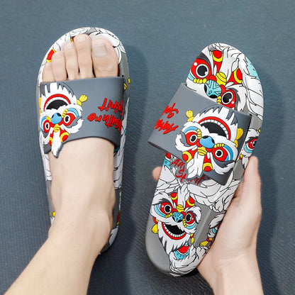 Claquettes Lion grande taille (2 paires) - image 7