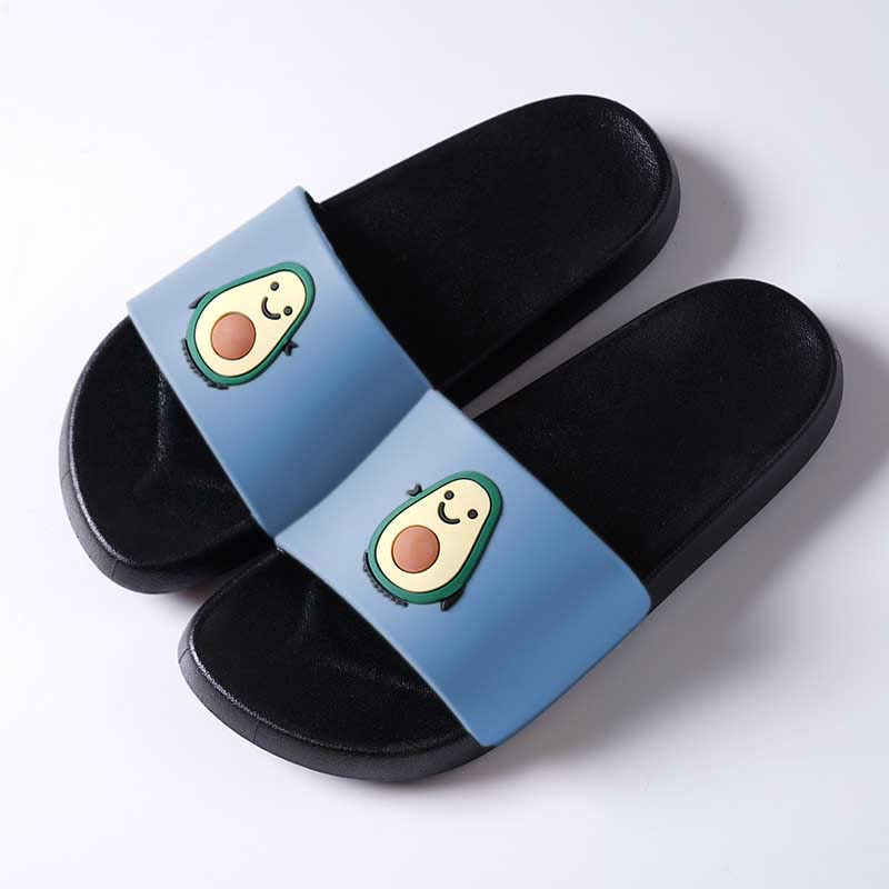 Claquettes avocat grande taille (2 paires) - Bleu - 2XL - image 8