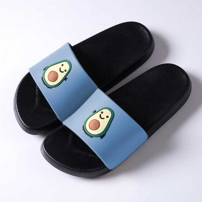 Claquettes avocat grande taille (2 paires) - Bleu - 2XL - image 8