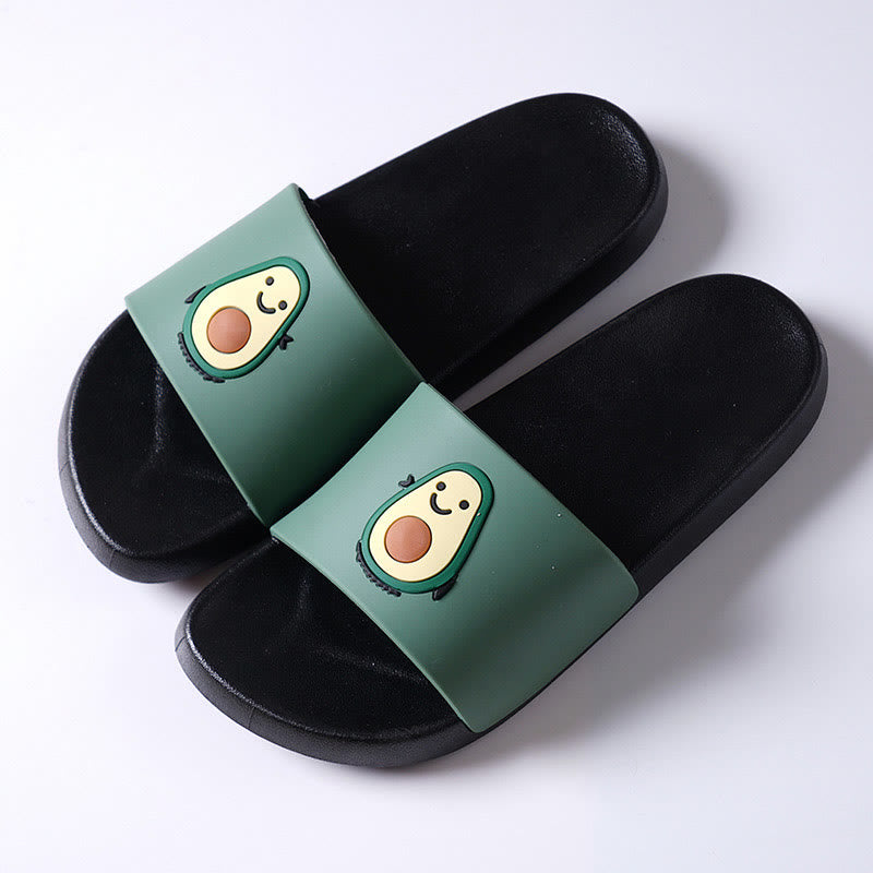 Claquettes avocat grande taille (2 paires) - Noir - 2XL - image 9