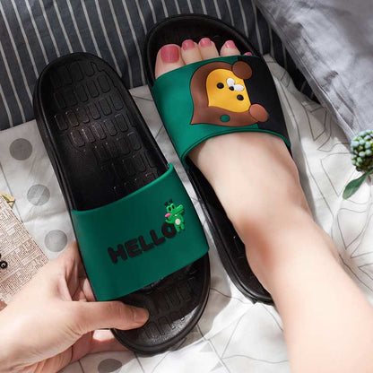 Claquettes asymétriques grande taille (2 paires)