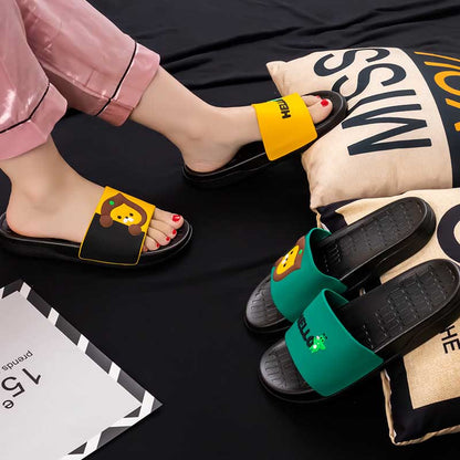 Claquettes asymétriques grande taille (2 paires)