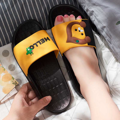 Claquettes asymétriques grande taille (2 paires)