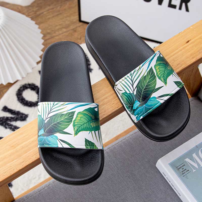 Claquettes antidérapantes grande taille (2 paires)