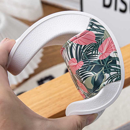 Claquettes roses grande taille (2 paires)