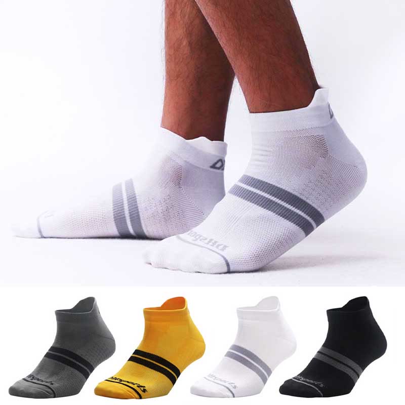 Chaussettes de compression Plusock à séchage rapide pour les chevilles (4 paires) - Multicolore - EU39-46 (US6-12) - image 0