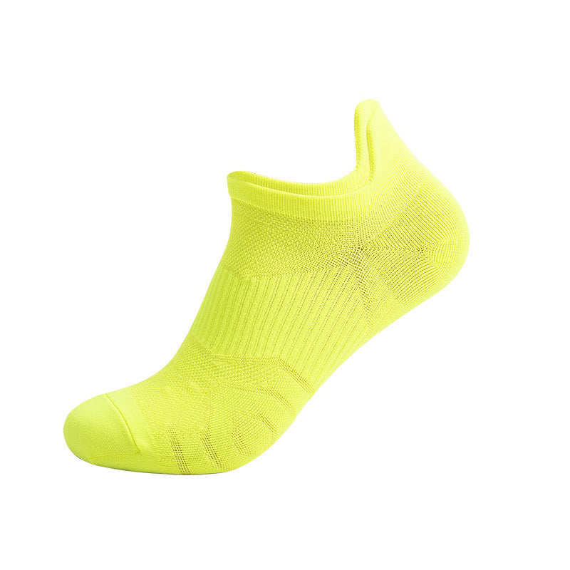Chaussettes de compression résistantes pour chevilles Plusock Sports (9 paires) - Vert fluorescent - EU37-44 (US4-10) - image 7