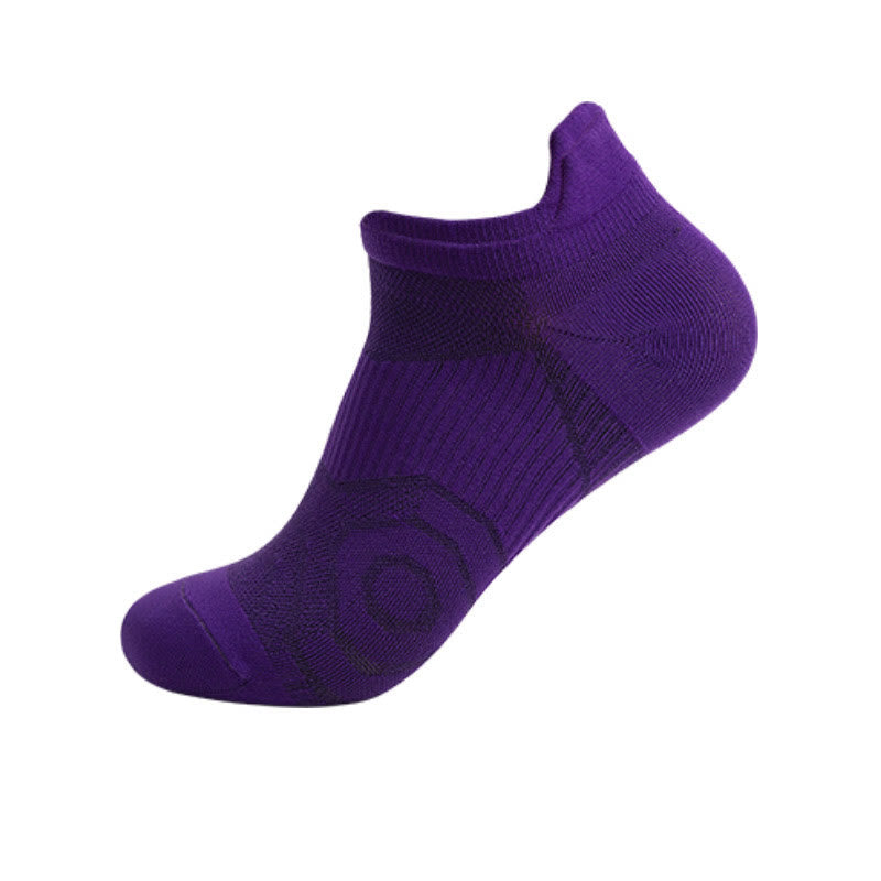Chaussettes de compression résistantes pour chevilles Plusock Sports (9 paires) - Violet - EU37-44 (US4-10) - image 8