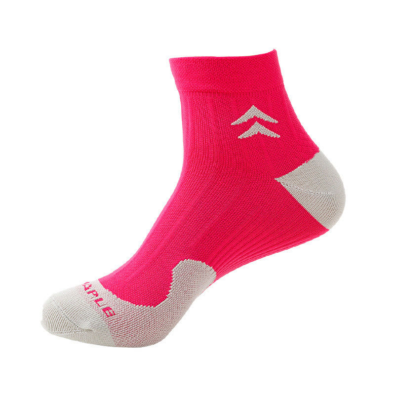 Chaussettes de compression pour chevilles avec soutien de la voûte plantaire grande taille (7 paires) - Rouge - EU40-46 (US7-12) - image 6