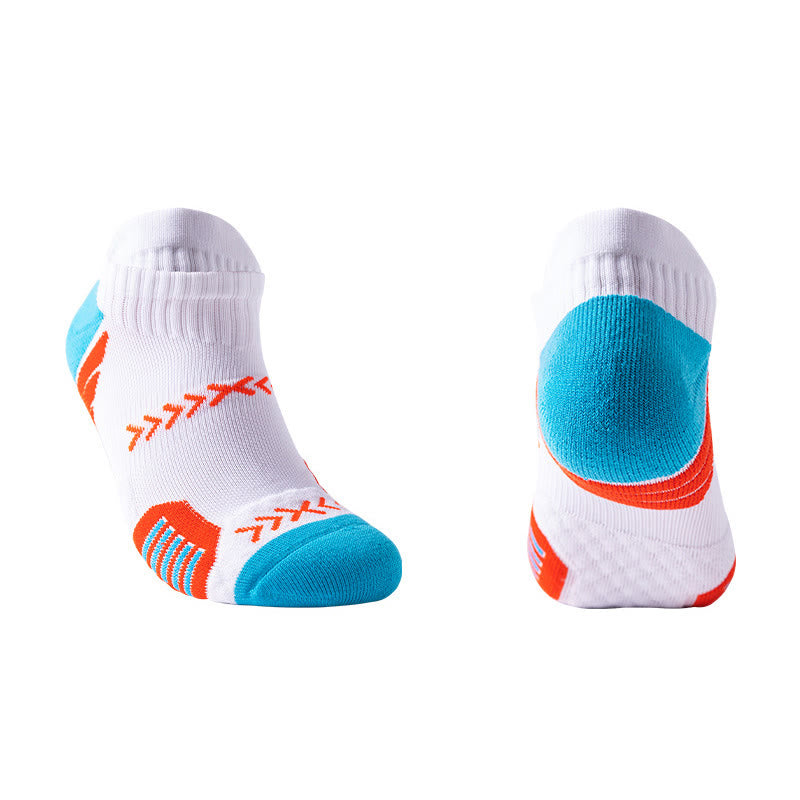 Chaussettes de compression épaisses grande taille (5 paires) - Orange - EU38-44 (US5-10) - image 3
