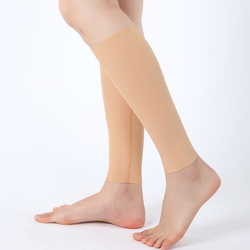 Chaussettes de compression respirantes en modal pour les douleurs au mollet - Nu - XL - image 4