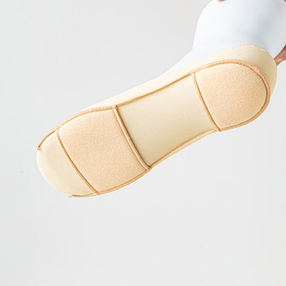 Chaussettes rembourrées invisibles grande taille (6 paires)