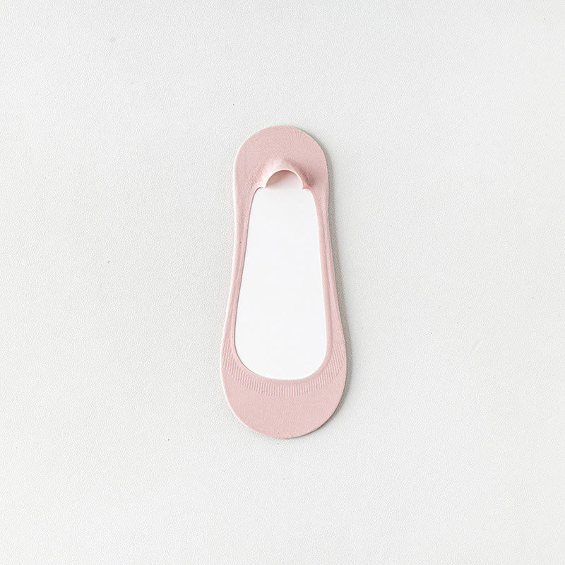 Chaussettes rembourrées invisibles grande taille (6 paires)