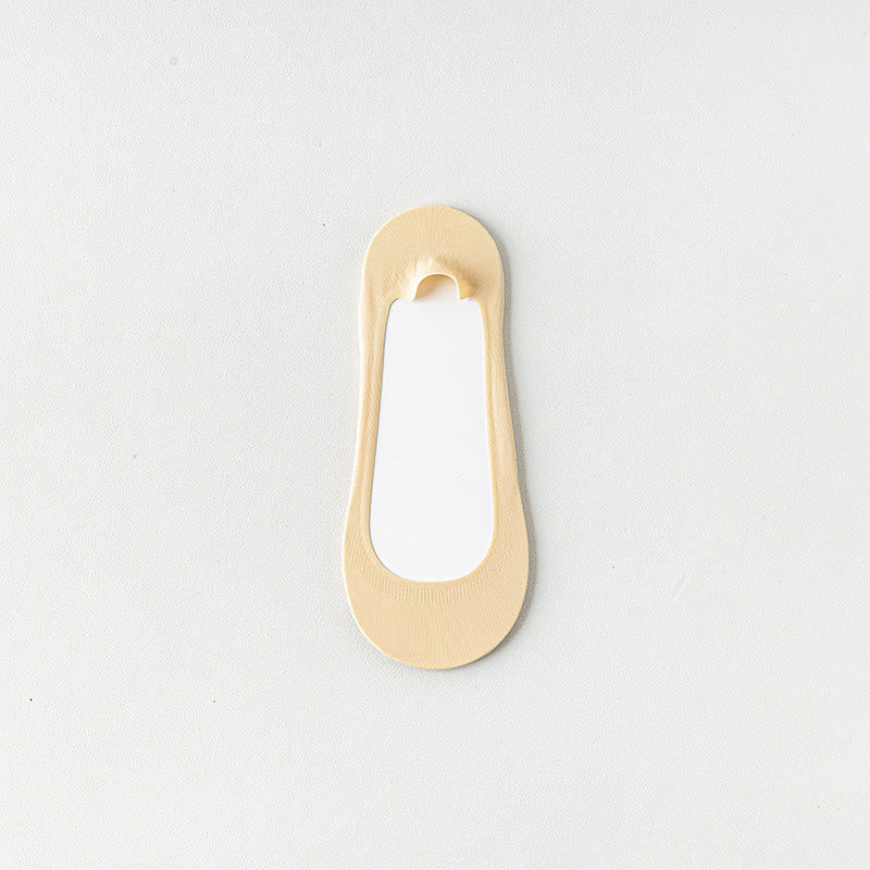 Chaussettes rembourrées invisibles grande taille (6 paires)