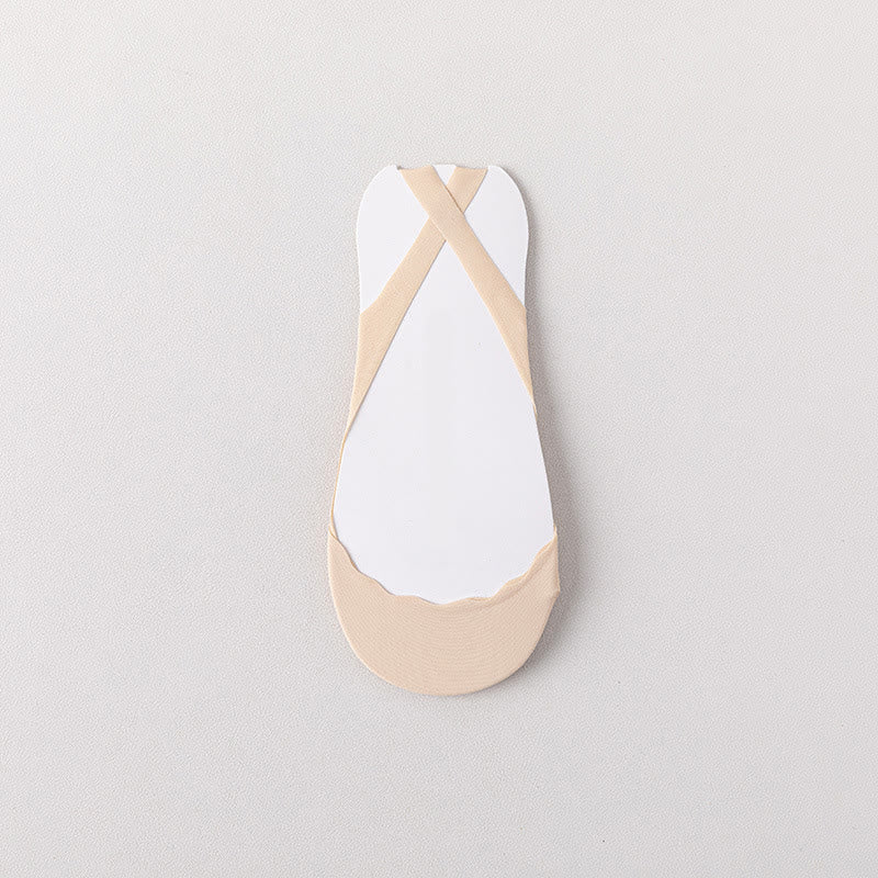 Chaussettes invisibles rembourrées de couleur unie (8 paires) - Nu - EU37-40 (US4-7) - image 12