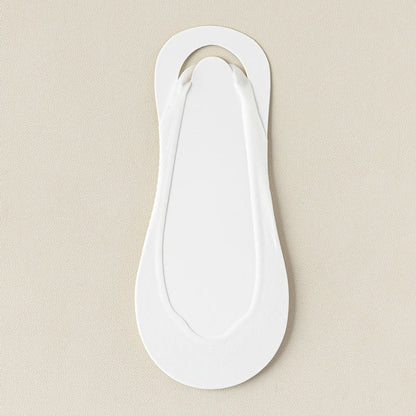 Chaussettes d'été rembourrées mi-longues invisibles (6 paires) - Blanc - EU37-40 (US4-7) - image 12