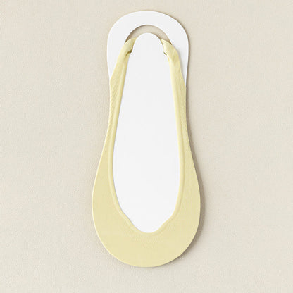 Chaussettes d'été rembourrées mi-longues invisibles (6 paires) - Vert clair - EU37-40 (US4-7) - image 11