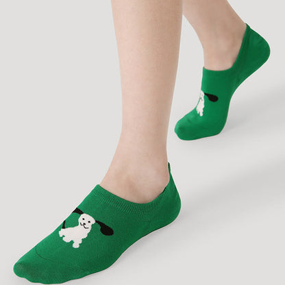 Chaussettes invisibles colorées grande taille pour chat et chien (5 paires) - image 7