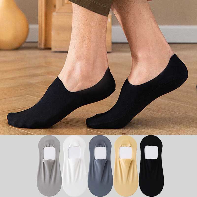 Chaussettes invisibles ultra douces (5 paires) - image 0
