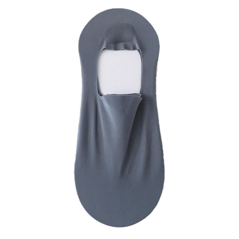 Chaussettes invisibles ultra douces (5 paires) - Bleu marine - EU39-46 (US6-12) - image 9