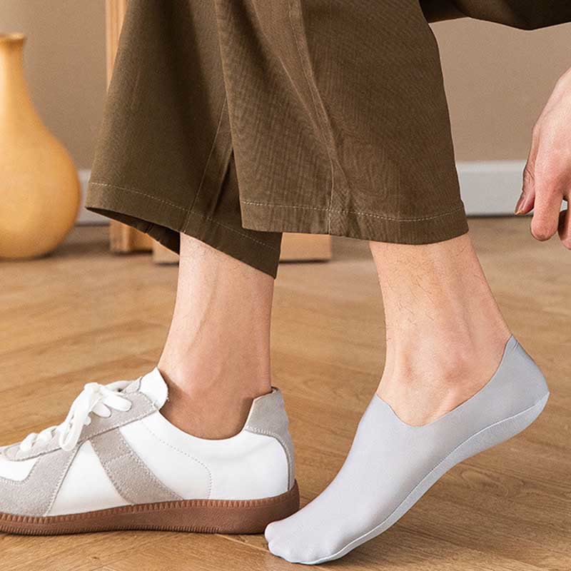 Chaussettes invisibles super douces grande taille (5 paires)