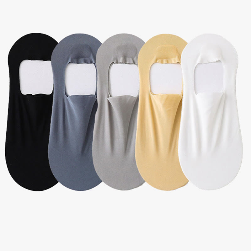 Chaussettes invisibles ultra douces (5 paires) - Multicolore - EU39-46 (US6-12) - image 7
