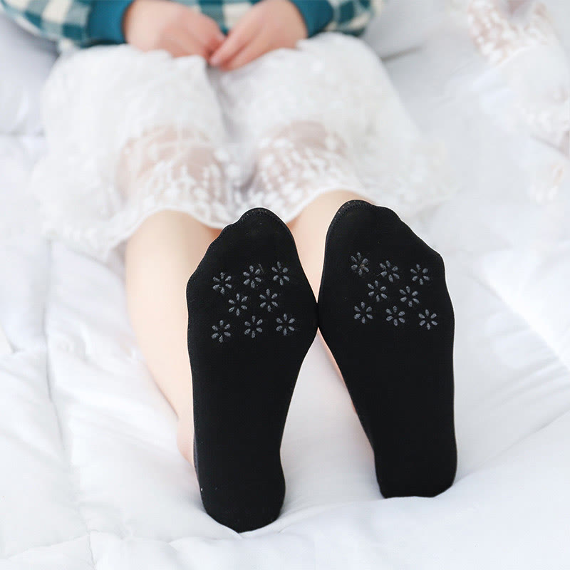 Chaussettes invisibles antidérapantes en maille (10 paires) - image 5