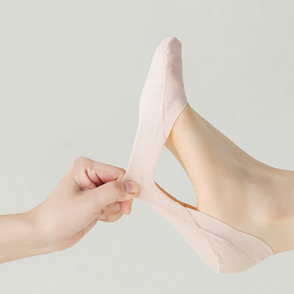 Chaussettes ultra basses invisibles grande taille (5 paires)