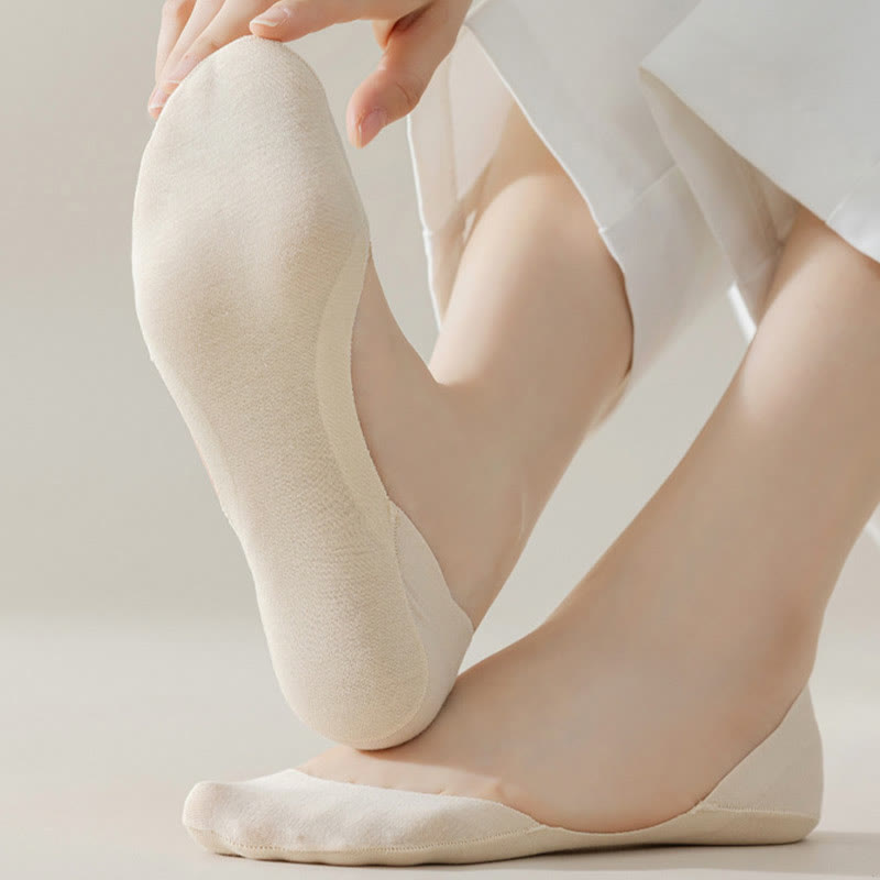 Chaussettes ultra basses invisibles grande taille (5 paires)