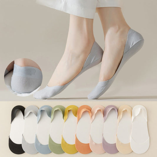 Chaussettes invisibles ultra basses (5 paires) - image 0