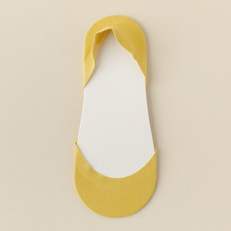 Chaussettes invisibles ultra basses (5 paires) - Jaune - EU37-40 (US4-7) - image 14