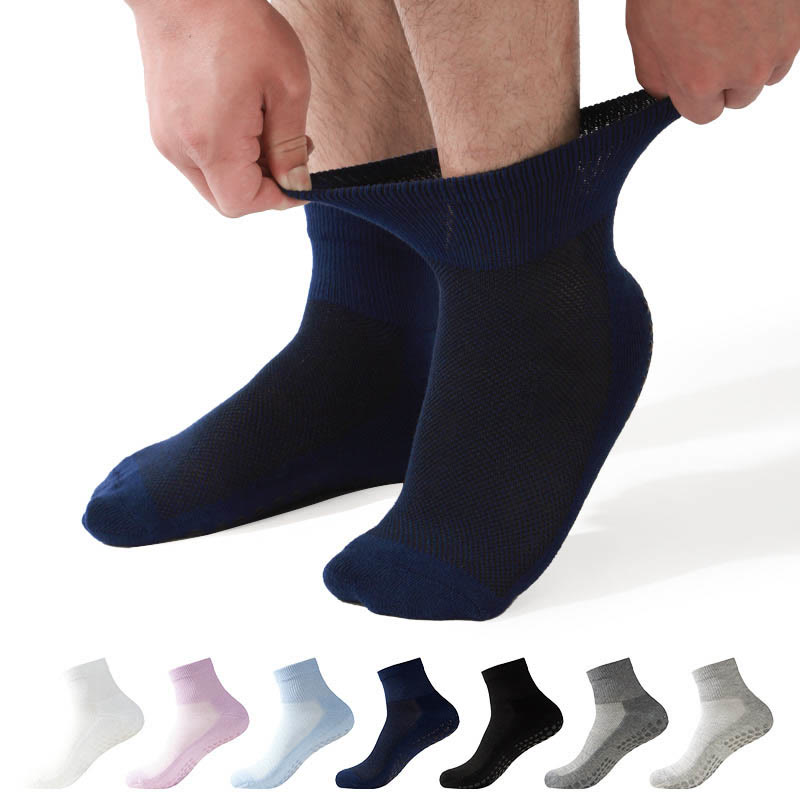 Chaussettes diabétiques extensibles grande taille (2 paires) - image 0
