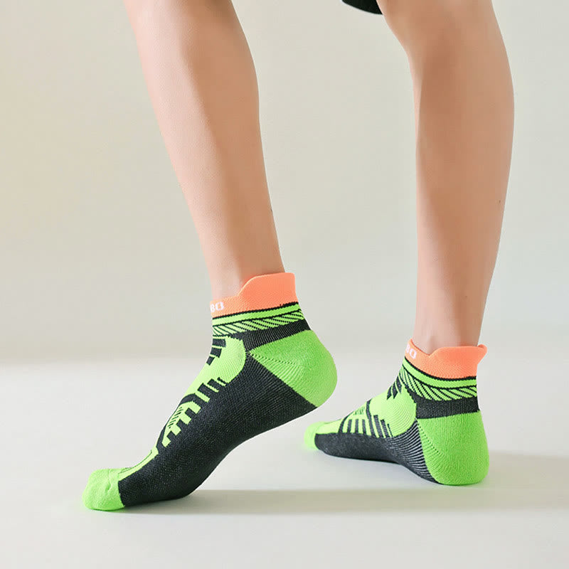 Chaussettes de compression épaisses aux couleurs vives, grande taille (5 paires)