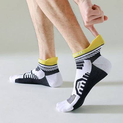 Chaussettes de compression épaisses aux couleurs vives, grande taille (5 paires)