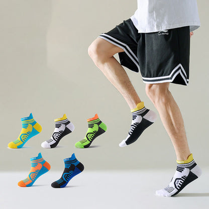 Chaussettes de compression épaisses aux couleurs vives, grande taille (5 paires)