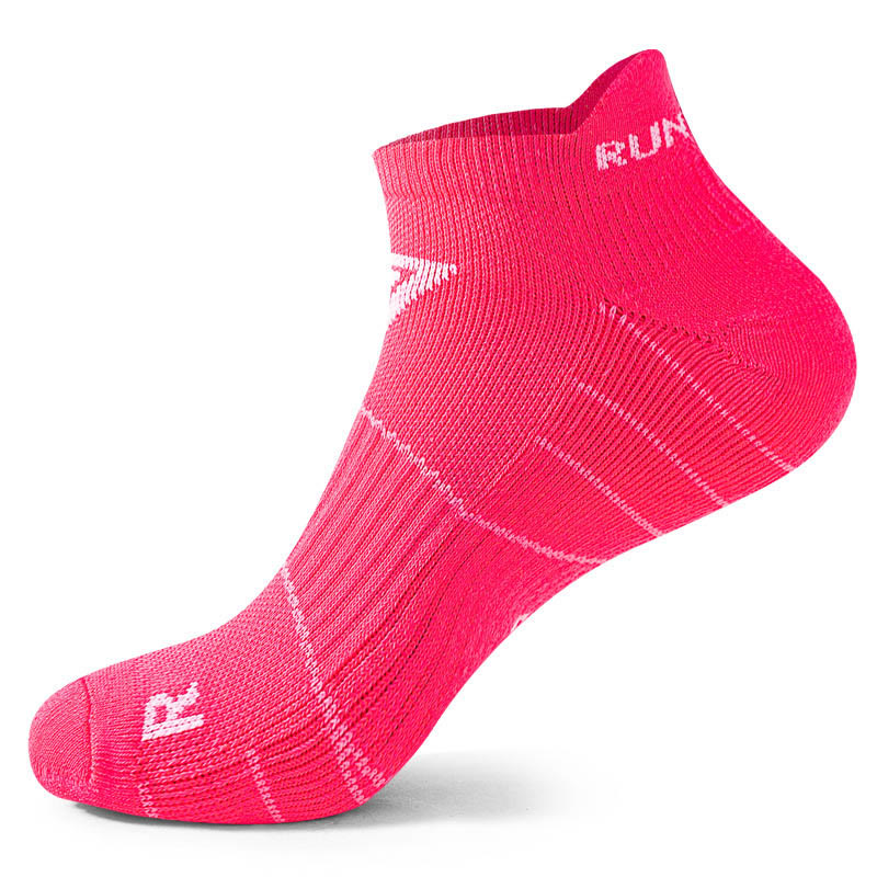 Chaussettes de compression souples antidérapantes grande taille (4 paires) - Rose - EU40-45 (US7-11) - image 8