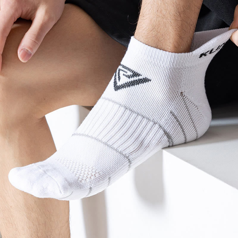 Chaussettes de compression souples antidérapantes grande taille (4 paires) - image 4