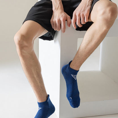 Chaussettes de compression souples antidérapantes grande taille (4 paires)