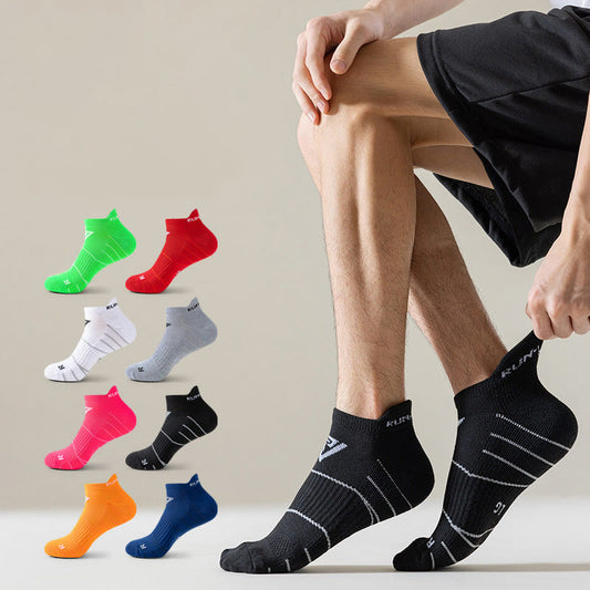 Chaussettes de compression souples antidérapantes grande taille (4 paires) - image 0