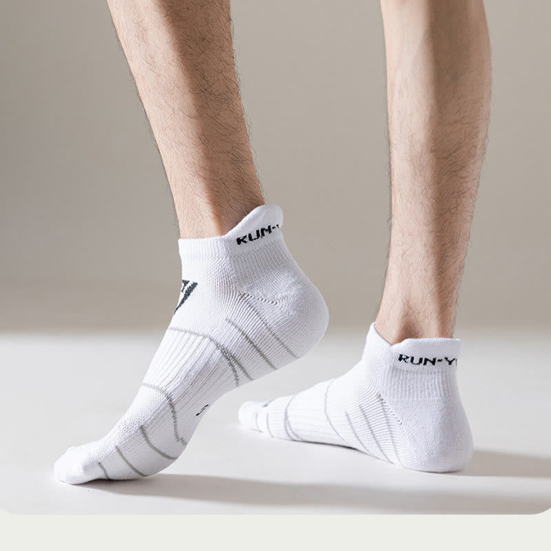 Chaussettes de compression souples antidérapantes grande taille (4 paires) - image 3