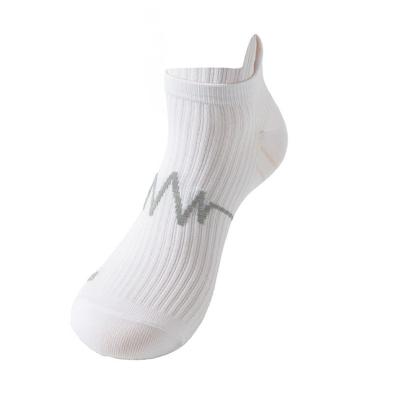 Chaussettes de compression pour électrocardiogramme grande taille (6 paires) - Blanc - EU40-44 (US7-10) - image 8