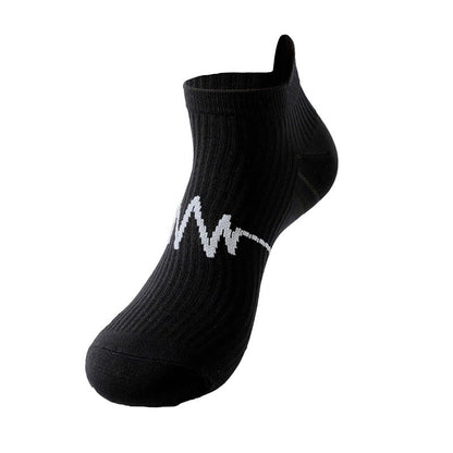 Chaussettes de compression pour électrocardiogramme grande taille (6 paires) - Noir - EU40-44 (US7-10) - image 11