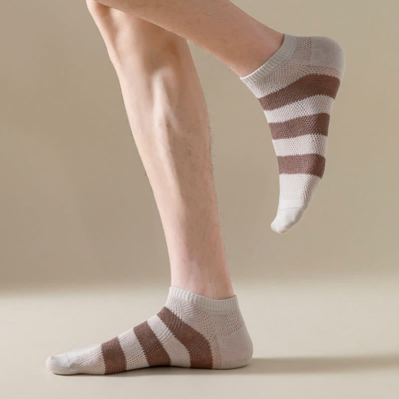 Chaussettes à rayures larges grande taille (10 paires)