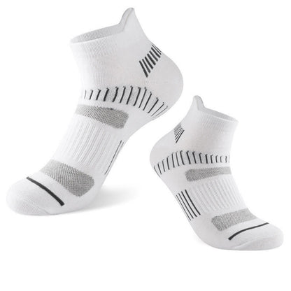 Chaussettes de compression classiques grande taille (5 paires) - Blanc - EU40-46 (US7-12) - image 5