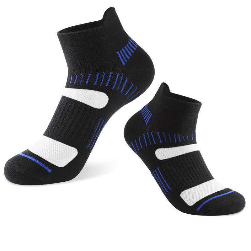 Chaussettes de compression classiques grande taille (5 paires) - Noir - EU40-46 (US7-12) - image 8